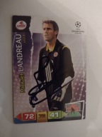 Karta panini autograf Lille Mickael Landreau Champions League 2011/2012