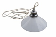 LAMPA SOHOLM danish design UNIKAT BIAŁA VINTAGE MID CENTURY lata 60's