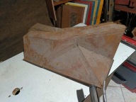 Fiat 125p prawa ćwiartka części górnej ORGINAŁ