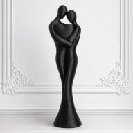 Figurka dekoracyjna statuetka para zakochani serce rzeźba – na walentynki