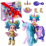 KOOKYLOOS STAR UNICORN AURORA ZESTAW LALKA JEDNOROŻEC MAGIC BOX GWIEZDNY