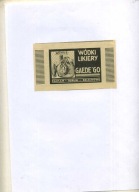 Reklama Prasowa z lat 30 uw-POZNAŃ ,TORUŃ, DZIAŁDOWO WÓDKI,LIKIERY GAEDE,GO