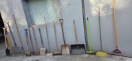 grabie szpadel widly szczotka ŁÓDŹ UŻYWANE OKAZJA tylko odbior osobisty