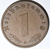 III Rzesza. 1 reichspfennig 1939 A