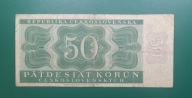 Banknot 50 koron 1950,A 06,Czechosłowacja