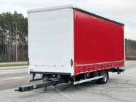 PRZYCZEPA WECON FIRANKA 7,70 M UŻYTKOWANA OD 2018 ZSUWANY/PODNOSZNY DACH