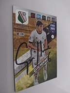 Karta panini autograf Legia 17/18 Fifa365 Gilherme Fans' Favourite