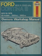 Ford Cortina III 1600&2000 ohc Owners Workshop Manual Haynes