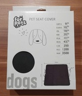 Pokrowiec mata do samochodu dla psa 140x150 cm