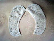 Kołnierzyk dopinany do bluzki, sukienki - z czasów PRL