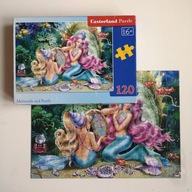 Puzzle 120 elementów syrenki 6+ Castorland (gra05)