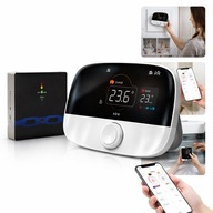 TERMOSTAT WIFI STEROWNIK OGRZEWANIA PIECA REGULATOR TEMPERATURY RF TUYA