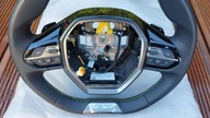 KIEROWNICA Peugeot 308 T10 GT Łopatki F1 GRZANA Skóra ZielonaNić 98418345ZD