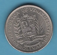 Wenezuela 1 boliwar, 1967