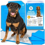 Podkłady higieniczne dla psa 60x60 –100 sztuk, komfort i czystość