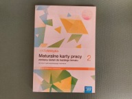 Matematyka Maturalne karty pracy 2. zakres podst + rozszerzony. Nowa era