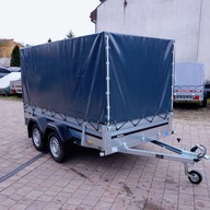 Przyczepa Samochodowa z Plandeką i Stelażem Brenderup 2300 TANDEM 302x153
