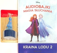 Audiobajki 14 SPECJALNA książka Kraina Lodu II + świecąca figurka Elzy