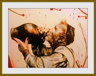 Portret Karykatura ze zdjęcia na płótnie