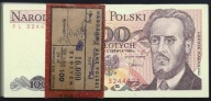 100 zł 1986 - PACZKA NBP - WARYŃSKI - seria; PL