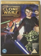 STAR WARS THE CLONE WARS - A GALAXY DIVIDED - 4 EPISODES (UK) (2009) [DVD]