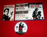 MAX PAYNE 2 THE FALL OF MAX PAYNE PS2 PREMIEROWA EDYCJA 3xANG