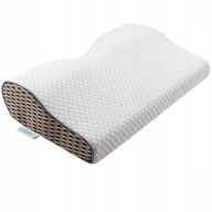 PODUSZKA ORTOPEDYCZNA DO SPANIA NA BOKU I BRZUCHU PIANKA MEMORY 50X30