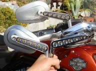 Lusterka mat lub chrom Harley-Davidson VROD Muscle 2009 - 2017