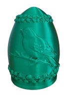 JAJKO WIELKANOCNE SŁOWIK OZDOBA 3D RÓŻNE KOLORY PISANKA FIGURKA 11 CM