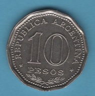 Argentyna 10 peso, 1966