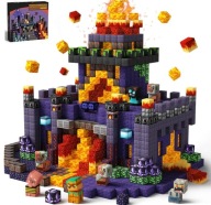 KLOCKI MAGNETYCZNE BLOKI MINECRAFT 300EL IDEALNY PREZENT