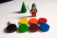 Drewniane znaczniki do gier planszowych (10 szt)