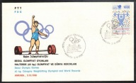 **88 TURCJA 2828 FDC - Olimpiada SEUL 1988