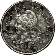 ARGENTYNA - 10 CENTAVOS - 1897