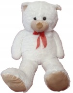 Miś ecru pluszak Elefun 100 cm dla dzieci na prezent na święta XXL