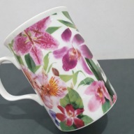 Angielski kubek porcelana kostna orchidea Made in England