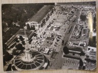 POZNAŃ. Widok z lotu ptaka na Międzynarodowe Targi, 1963 rok