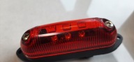 Lampka lampa obrysówka czerwona led mijania pozycyjne stop uniwersalna