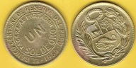 Peru 1 Sol De Oro 1959 r.