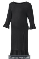 SUKIENKA DAMSKA CIĄŻOWA CZARNA SZARA S ESMARA