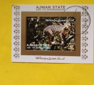 Ajman State. Kasowany bloczek. 02918j