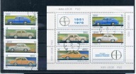 A42358) Polska 2467 - 2470 + Bl 66 kasowany, Auto