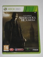 TESTAMENT SHERLOCKA HOLMESA XBOX360 jak NOWA! PL!
