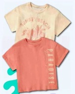 T-SHIRT DZIEWCZĘCY 2PAK COTTON 158/164 PEPPERTS