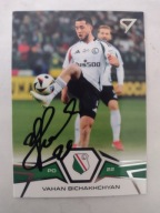 Karta SportZoo autograf Legia sezon 24/25 Vachan Bichakhchyan