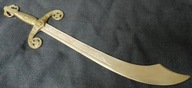 zdobiony kordzik mieczyk szabelka metalowy