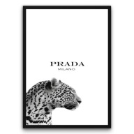 Plakat z ramą 50x70cm Prada Milano – styl i elegancja | Pomysł na Prezent