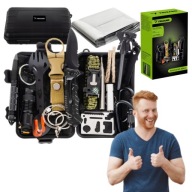 ZESTAW SURVIVALOWY WOJSKOWY SURVIVAL NIEZBĘDNIK DO PRZEŻYCIA 32W1 MULTITOOL