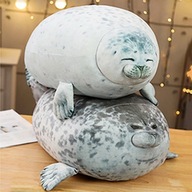 Miękkie pluszaki pieczęć pluszowe poduszki śliczne lew morski Przytulanka