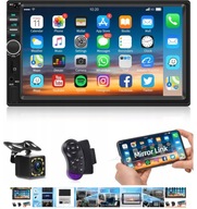 Radio samochodowe 7cali 2-DIN Bluetooth zestaw głośnomówiący AUX USB ,pilot